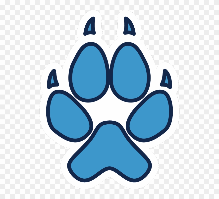 Cerro Coso Logos Amp Images Cerro Coso Community College - Coyote Paw Print Logo Clipart
