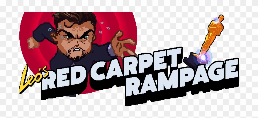 Leo's Red Carpet Rampage - Cartoon Clipart
