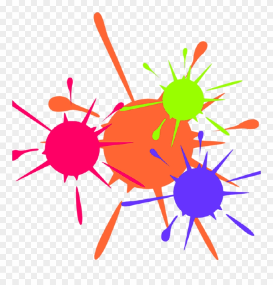 Splatter Clipart Paint Splatter Free Clipart Clipart - Paint Splatter Clipart Png Transparent Png
