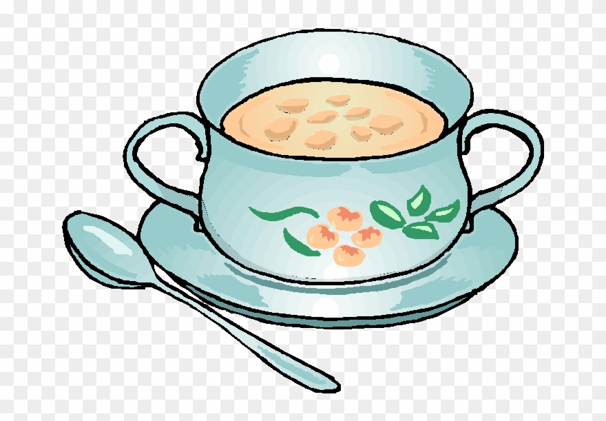 A Pinto Bean Supper With All The Fix 'ins - Baked Potato Soup Clipart - Png Download