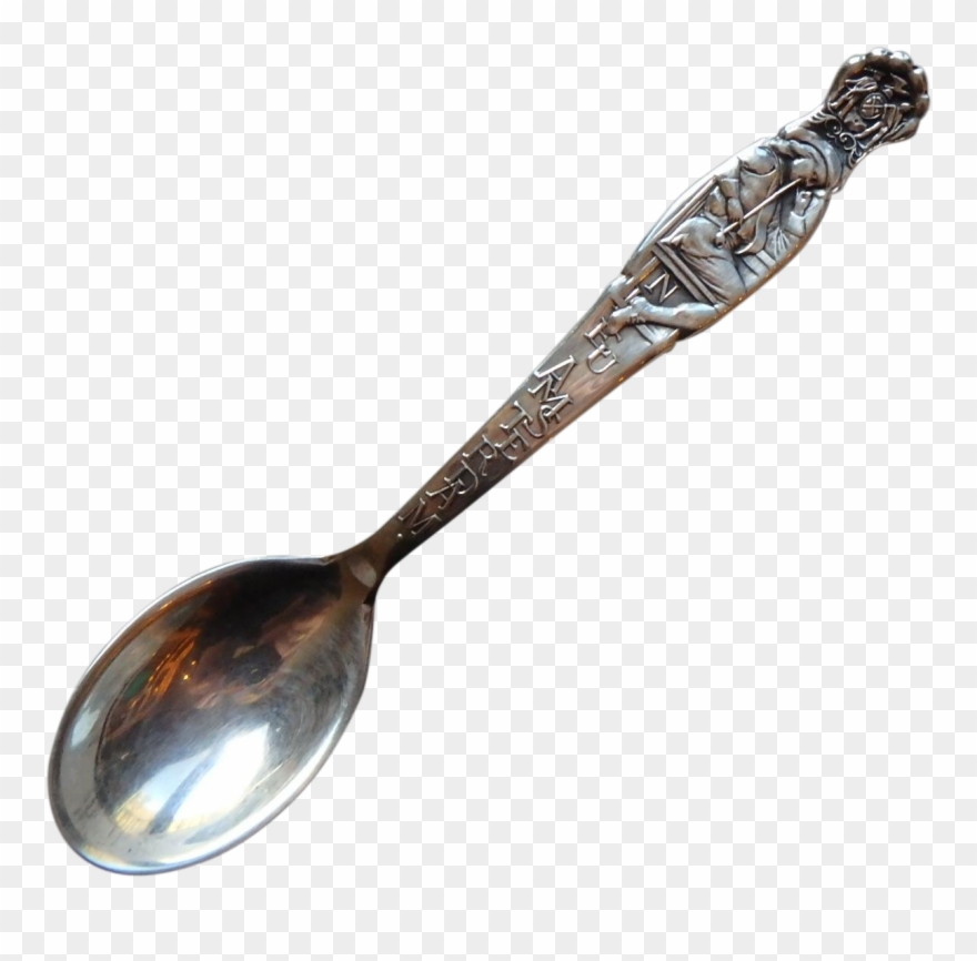 New Amsterdam Antique Sterling Silver Demitasse Souvenir - Spoon Clipart