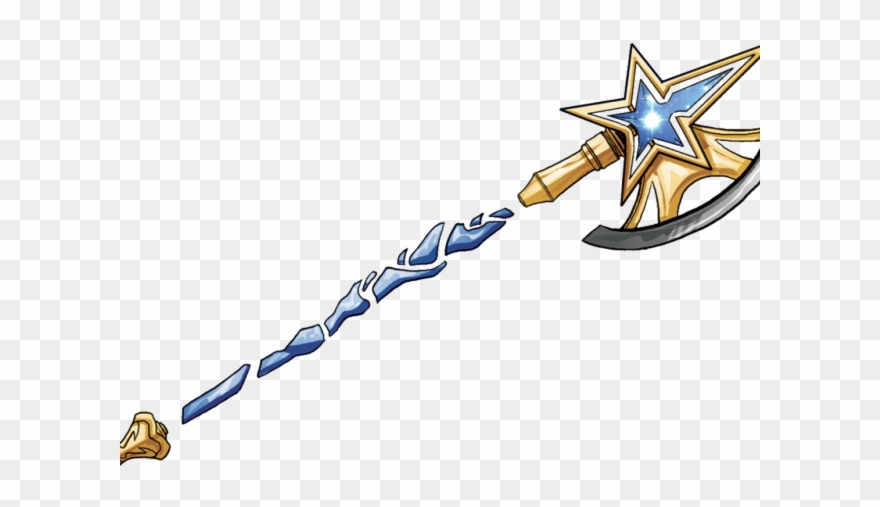 Halberd Clipart Scythe - Anime Design Halberd - Png Download