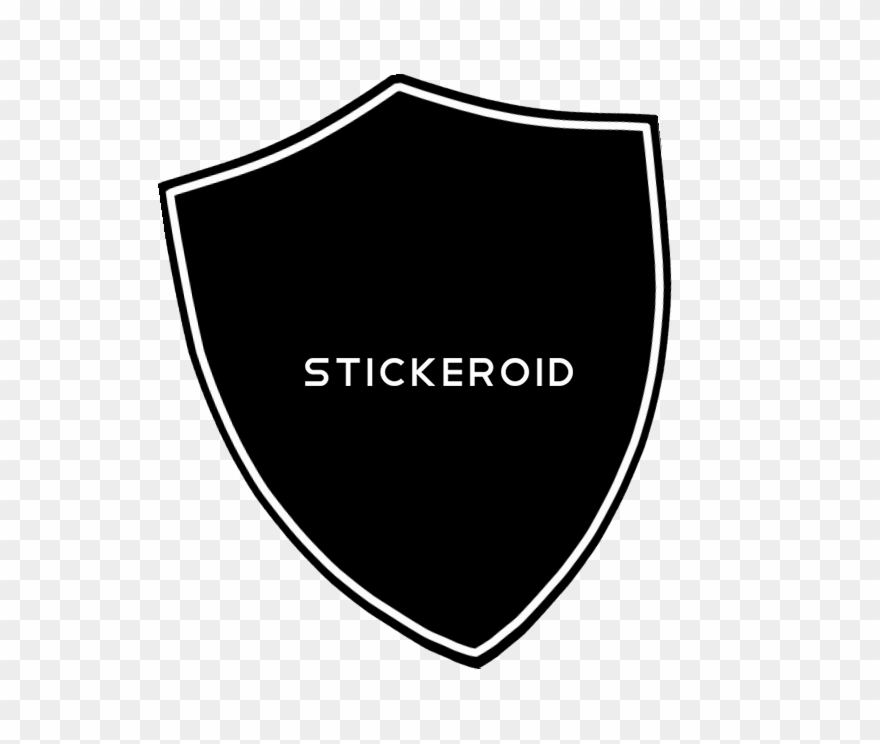 Shield Clip Art Black And White - Emblem - Png Download