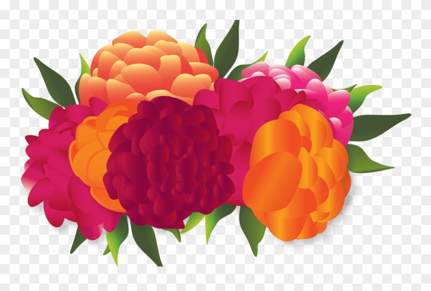 Mexican Clipart Flower Crown Mexican Flower Crown Transpa - Paper Flowers Clip Art - Png Download