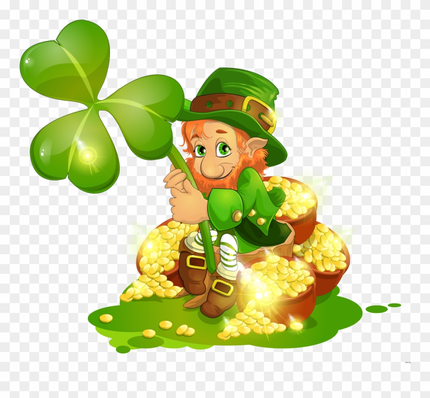 Popular Pictures Of Shamrocks And Leprechauns St Patricks - San Patrick Day 2018 Clipart