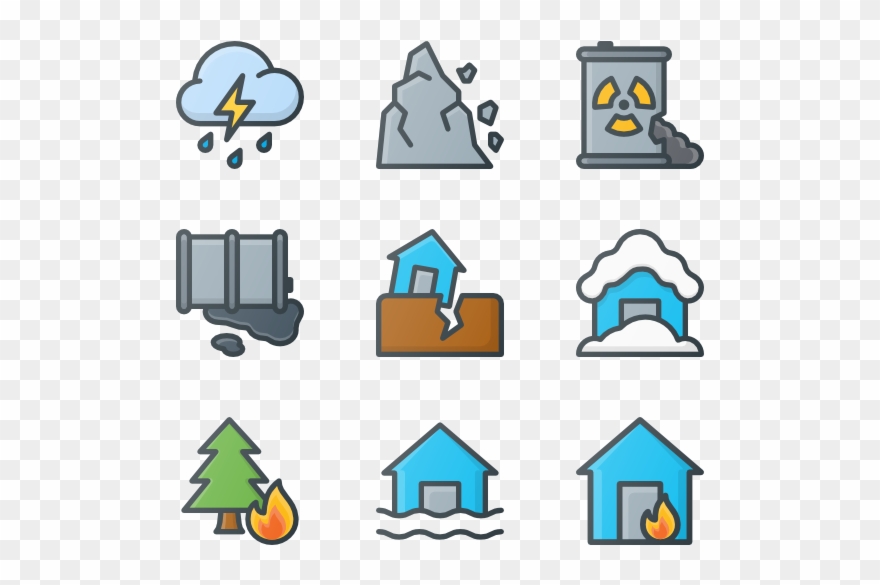 Disaster Clipart Moves Free - Natural Disaster - Png Download