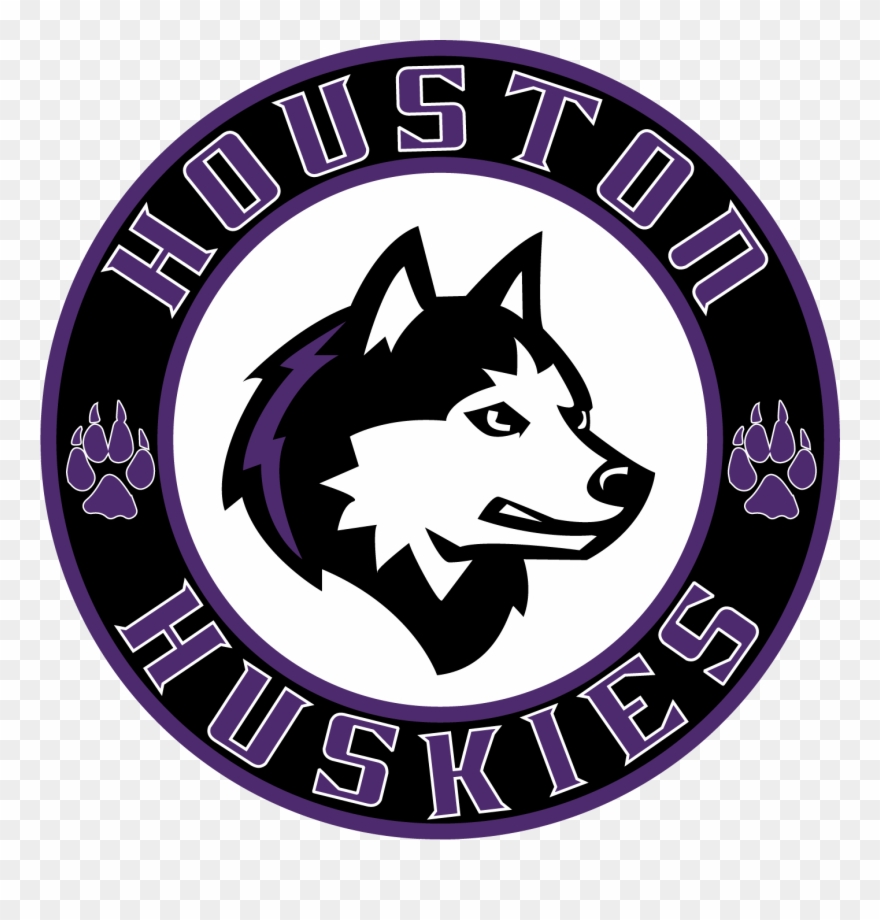 Logo - Houston Huskies Clipart