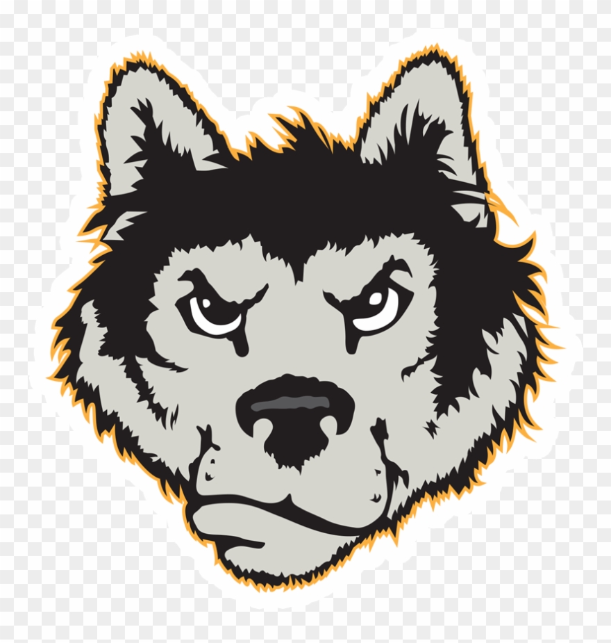 Huskies - John W North High School Logo Clipart