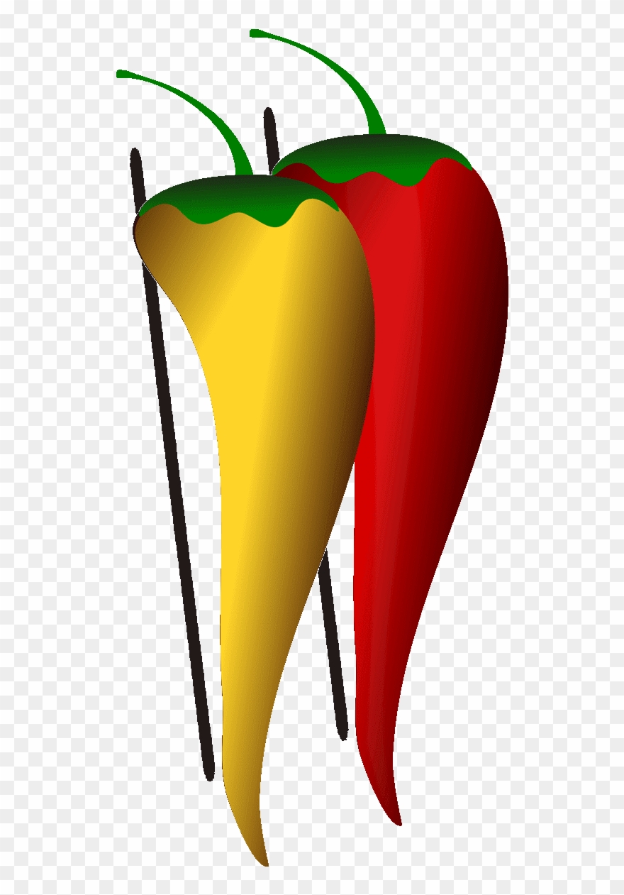 Chili Clipart Black And White Chili Pepper Clip Art - Chili Pepper - Png Download