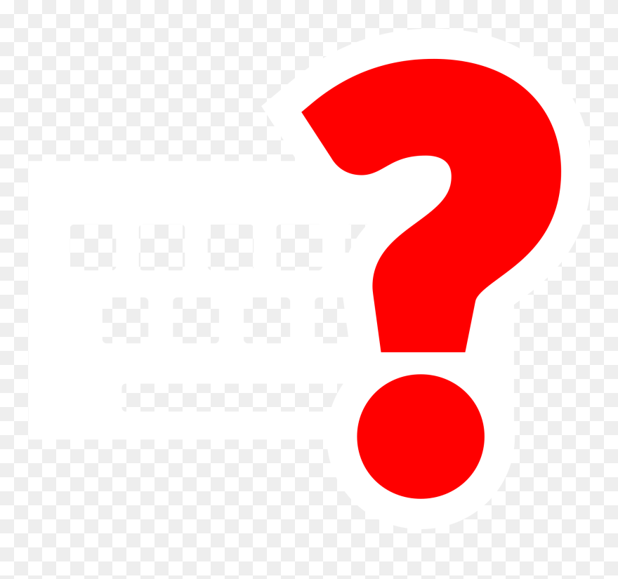 Open - Red Question Mark Point Png Clipart