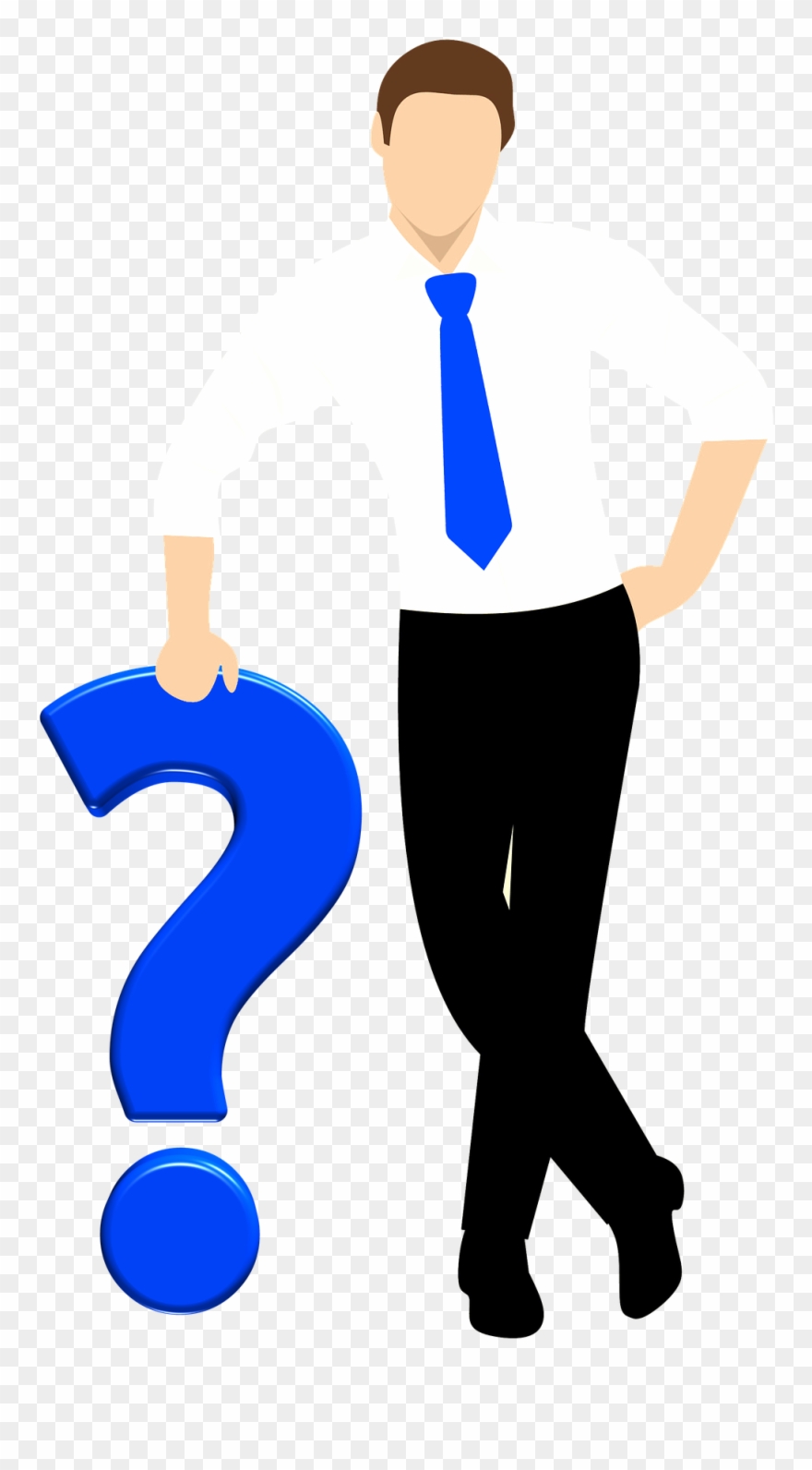 Interrogation - Man Question Png Clipart