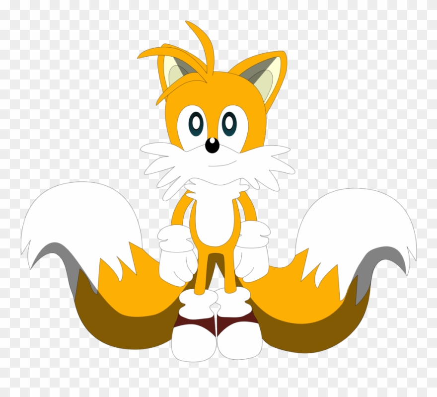 Best Free My First Vector Of Miles Tails Prower By - Tails The Fox Vector Art Clipart