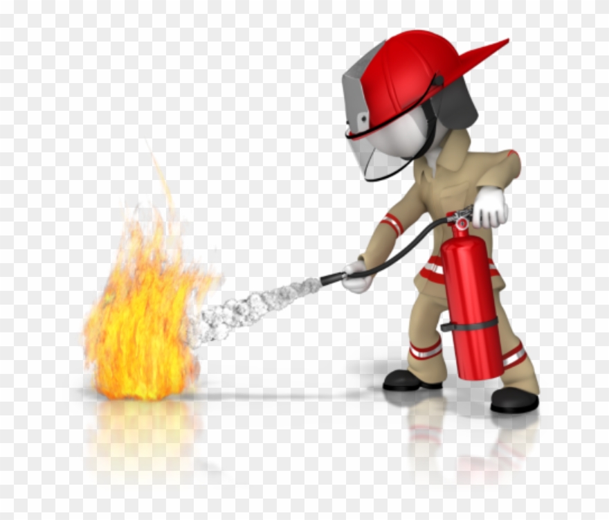 Clipart Royalty Free Download Extinguisher Clipart - Fire Training - Png Download