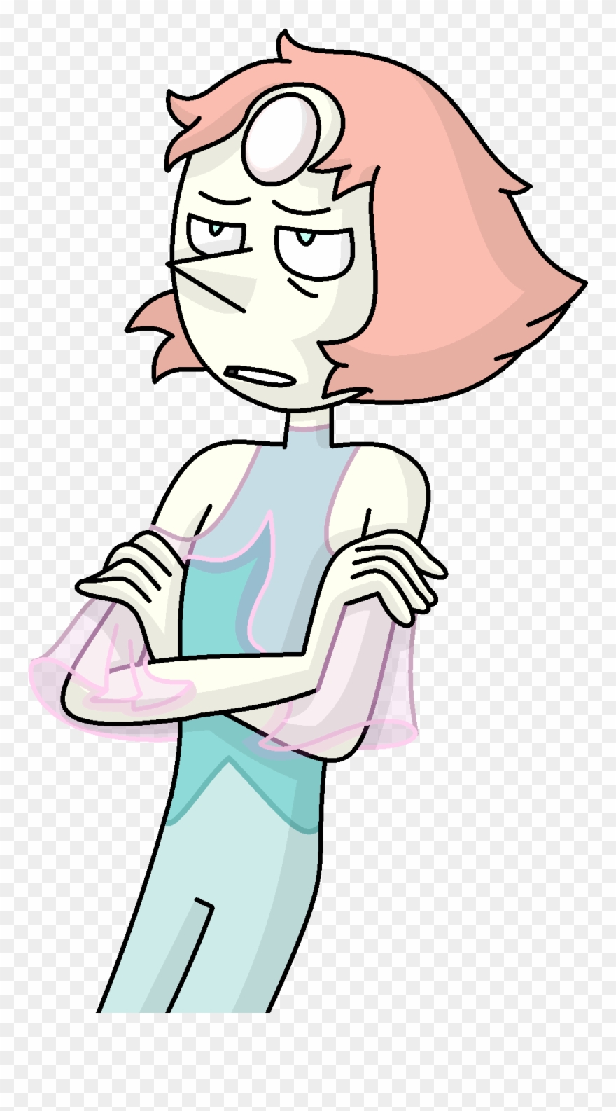 Stressed Pearl Shaded 160516wd - Pearl Steven Universe Shading Clipart