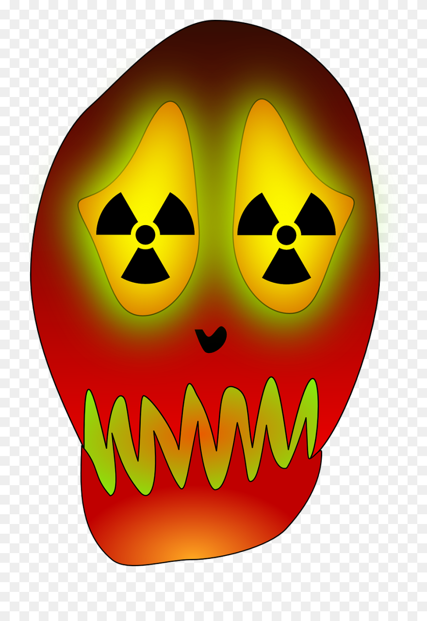 Clip Royalty Free Stock Bomb Clipart Mouth - Radiation Symbol - Png Download