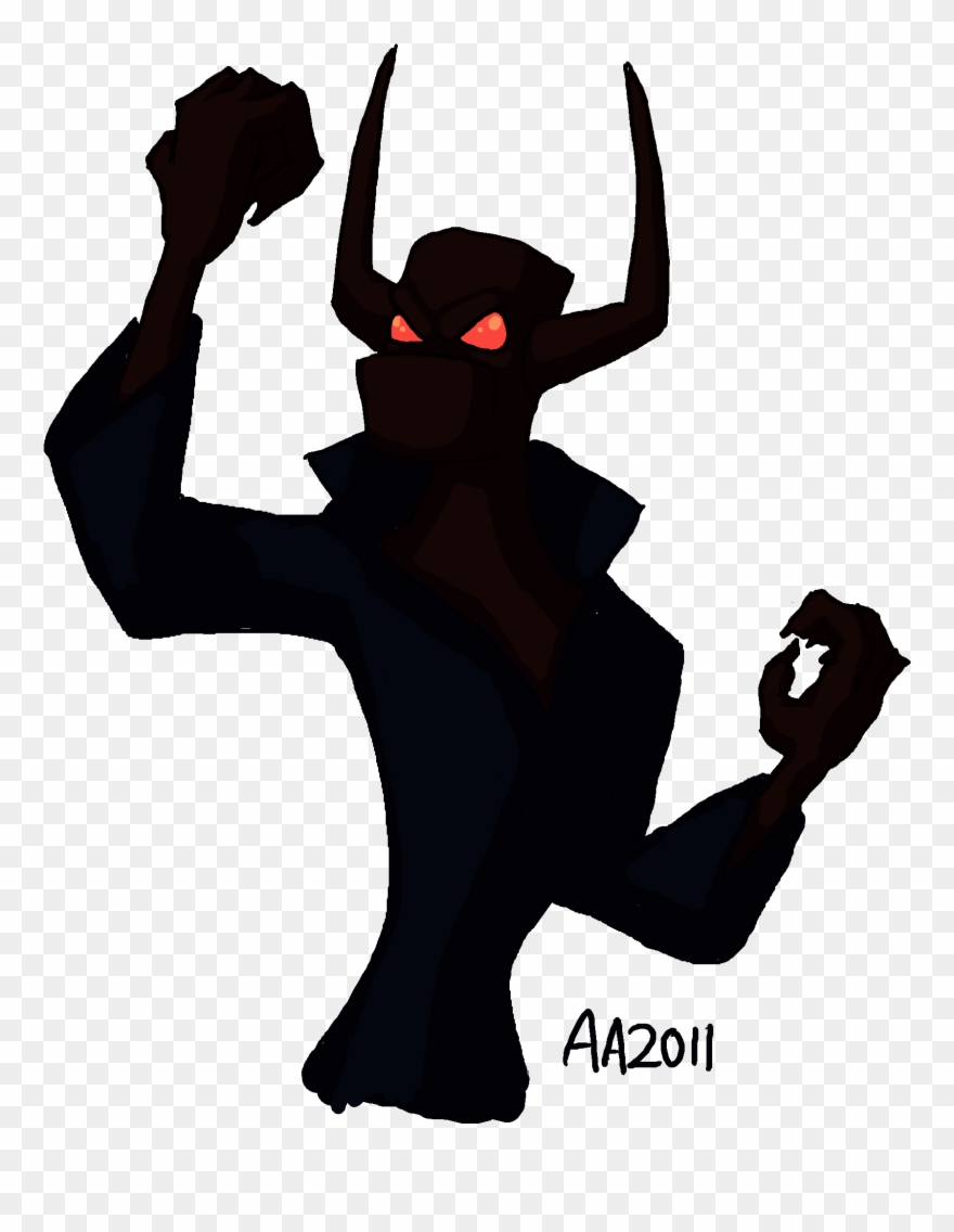 Demon Silhouette At Getdrawings Com Free For - Outline Transparent Satan Silhouette Clipart