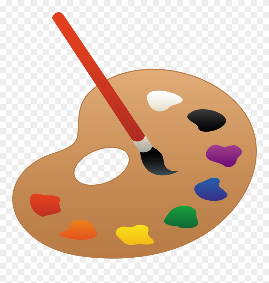 Color - Paint Palette Clip Art - Png Download