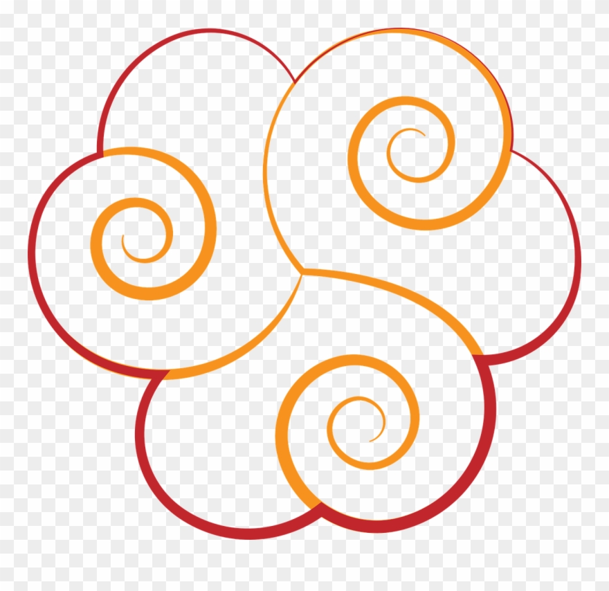 Tribal Scroll Cliparts 17, Buy Clip Art - Cloud Celtic Symbol - Png Download