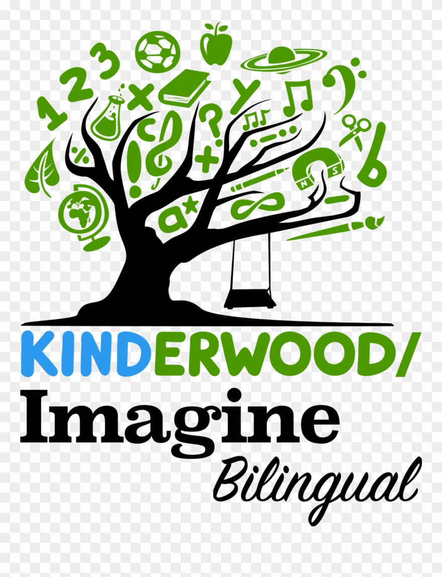 Kinderwood Half-day School Becoming 'imagine Bilingual' - Logo Clipart