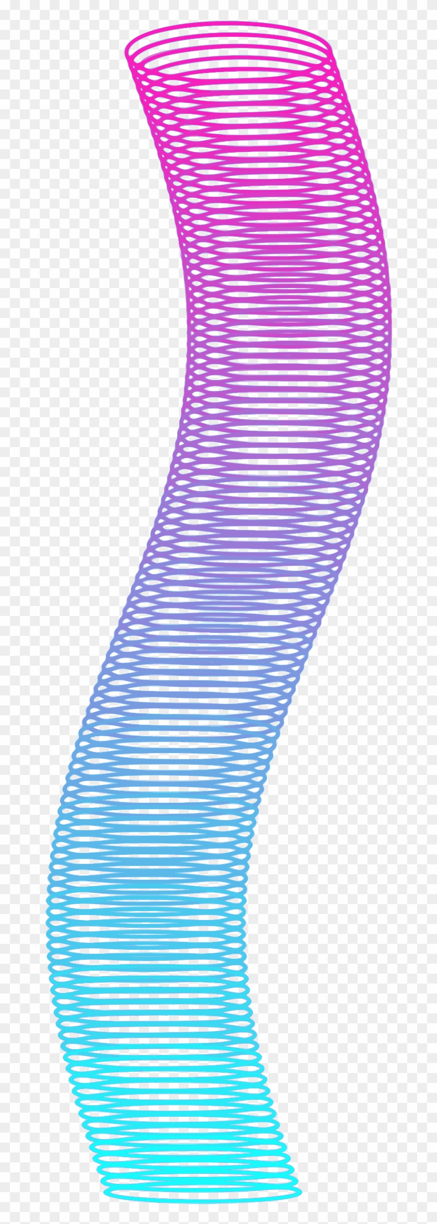 Big Image - Slinky Toy Clip Art - Png Download