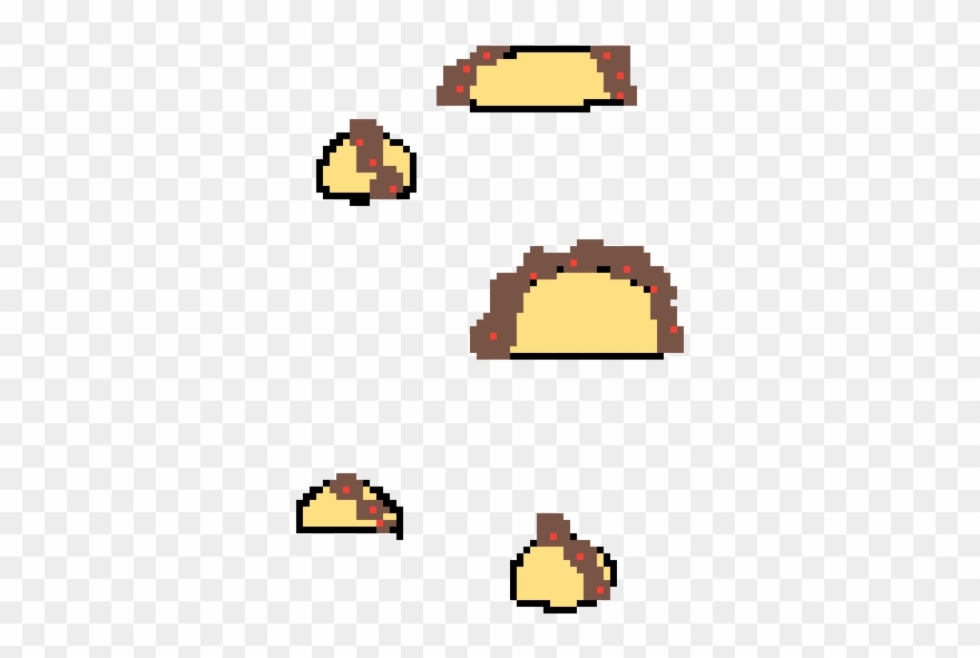 It's Raining Tacos From Out Of The Sky - Cartoon Clipart