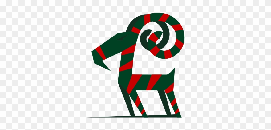 Christmas Goat - Goat Clipart