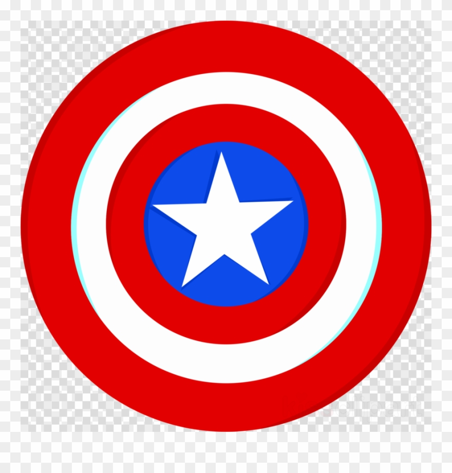 Captain America Symbol Clipart Captain America's Shield - Mask Head Gp-5 Gas Mask Black Halloween Masquerade - Png Download