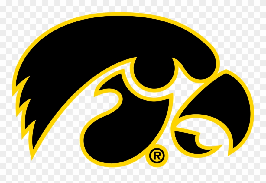 Menu - Iowa Hawkeyes Logo Clipart