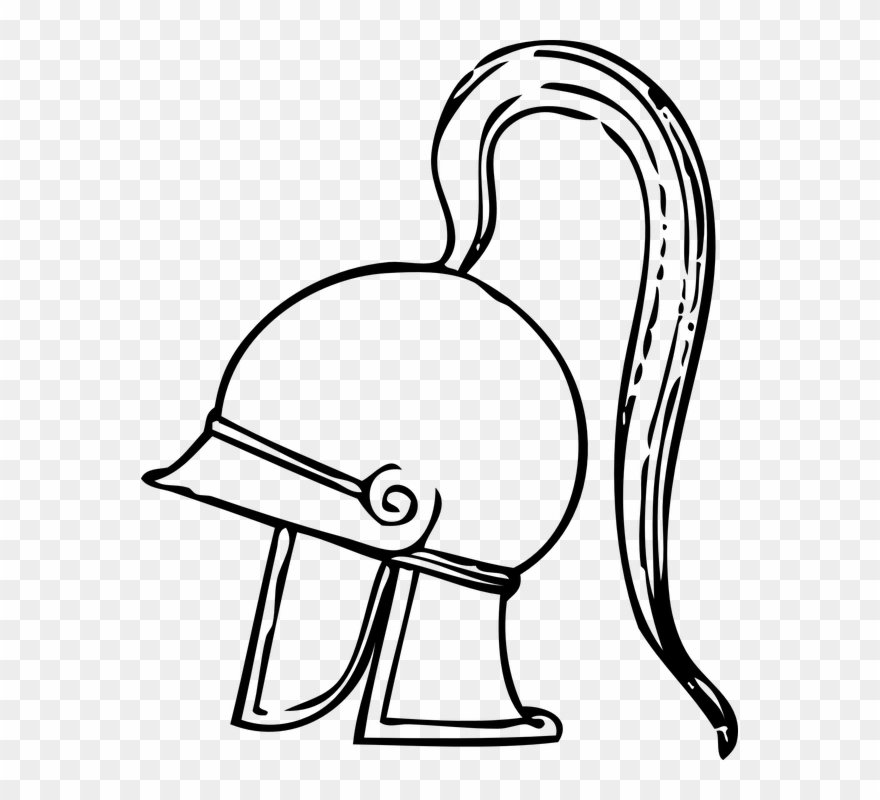 Collection Of Knight Head Cliparts - Greek Clip Art - Png Download