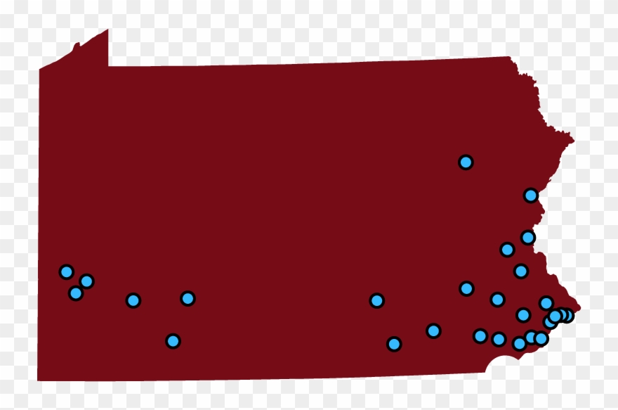 Planned Parenthood Centers - State Pennsylvania Clipart