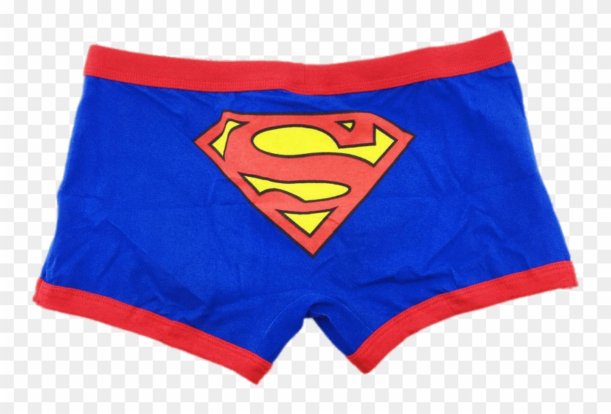 Superman Underwear - Black Superman T Shirt Clipart