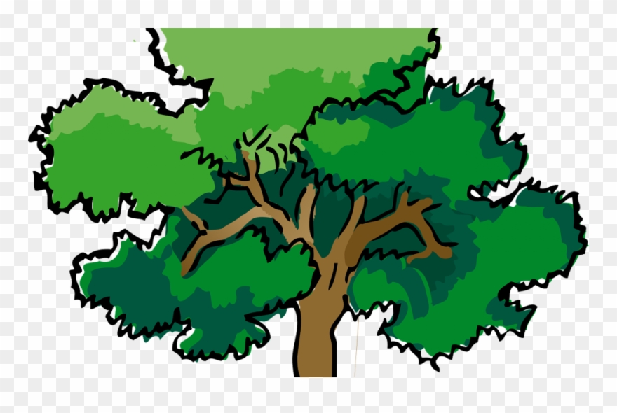 Adhd Awareness Hint - Oak Tree Clip Art - Png Download