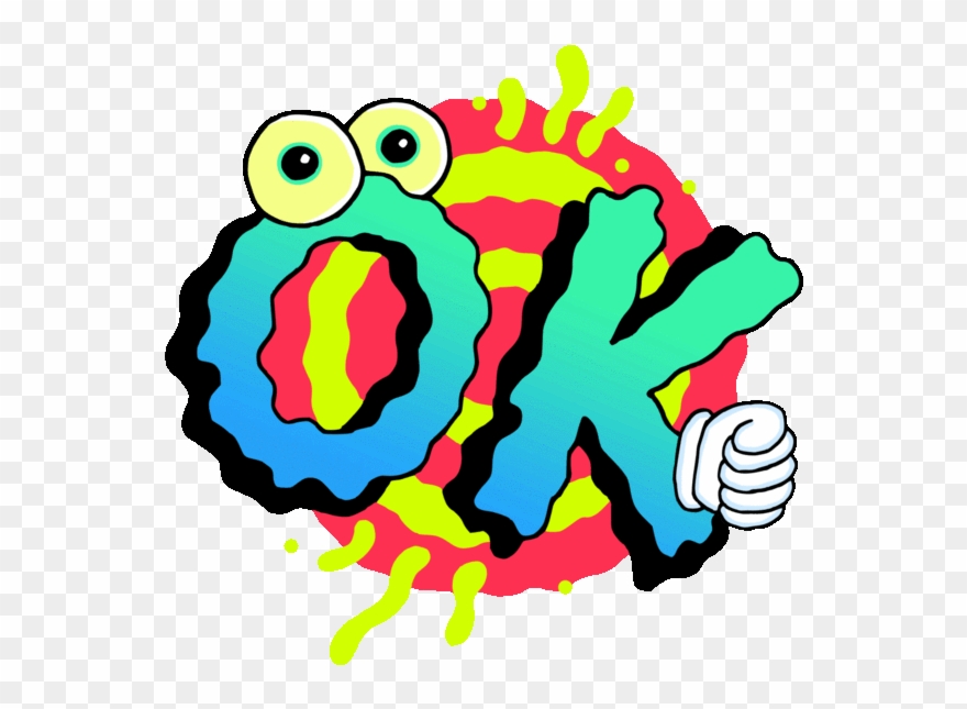 Illustration Ok Sticker By Sam Taylor - Sam Taylor Illustration Clipart