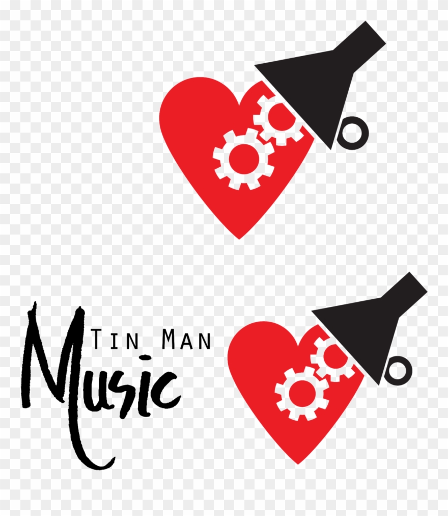 Logo Design By Dnyarger For Tin Man Music - Heart Clipart