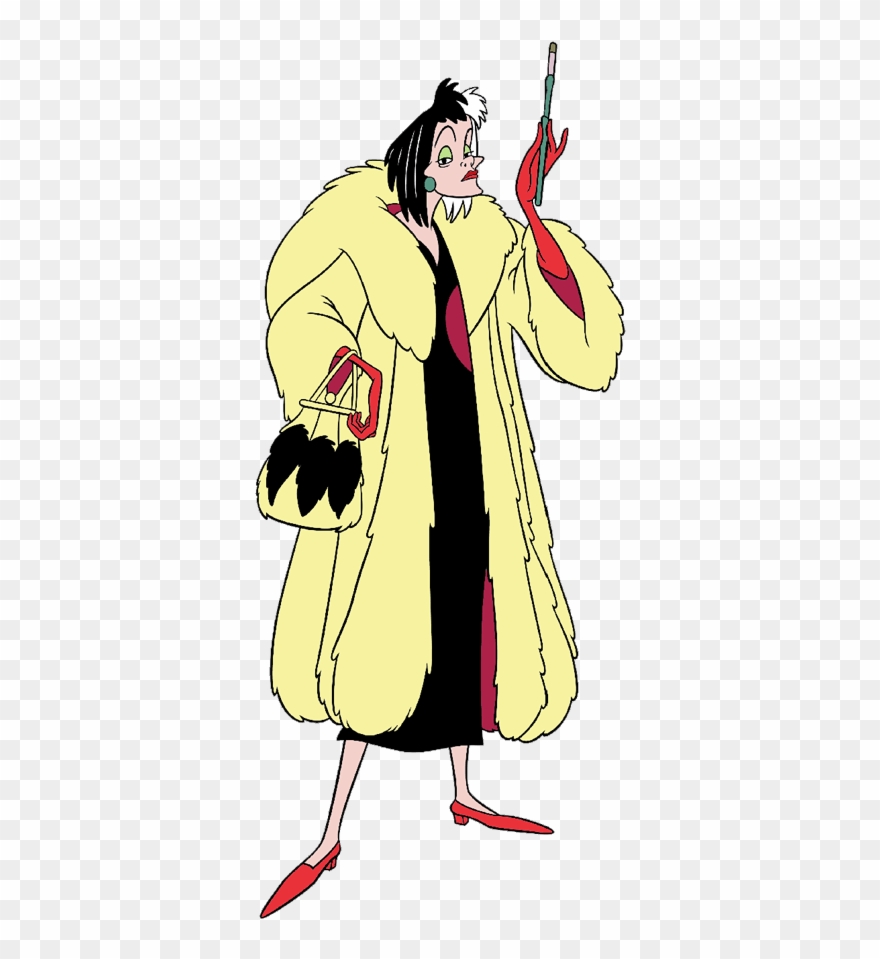 Cruella De Vil Clip Art Disney Clip Art Galore Maleficent - Cruella De Vil Transparent - Png Download