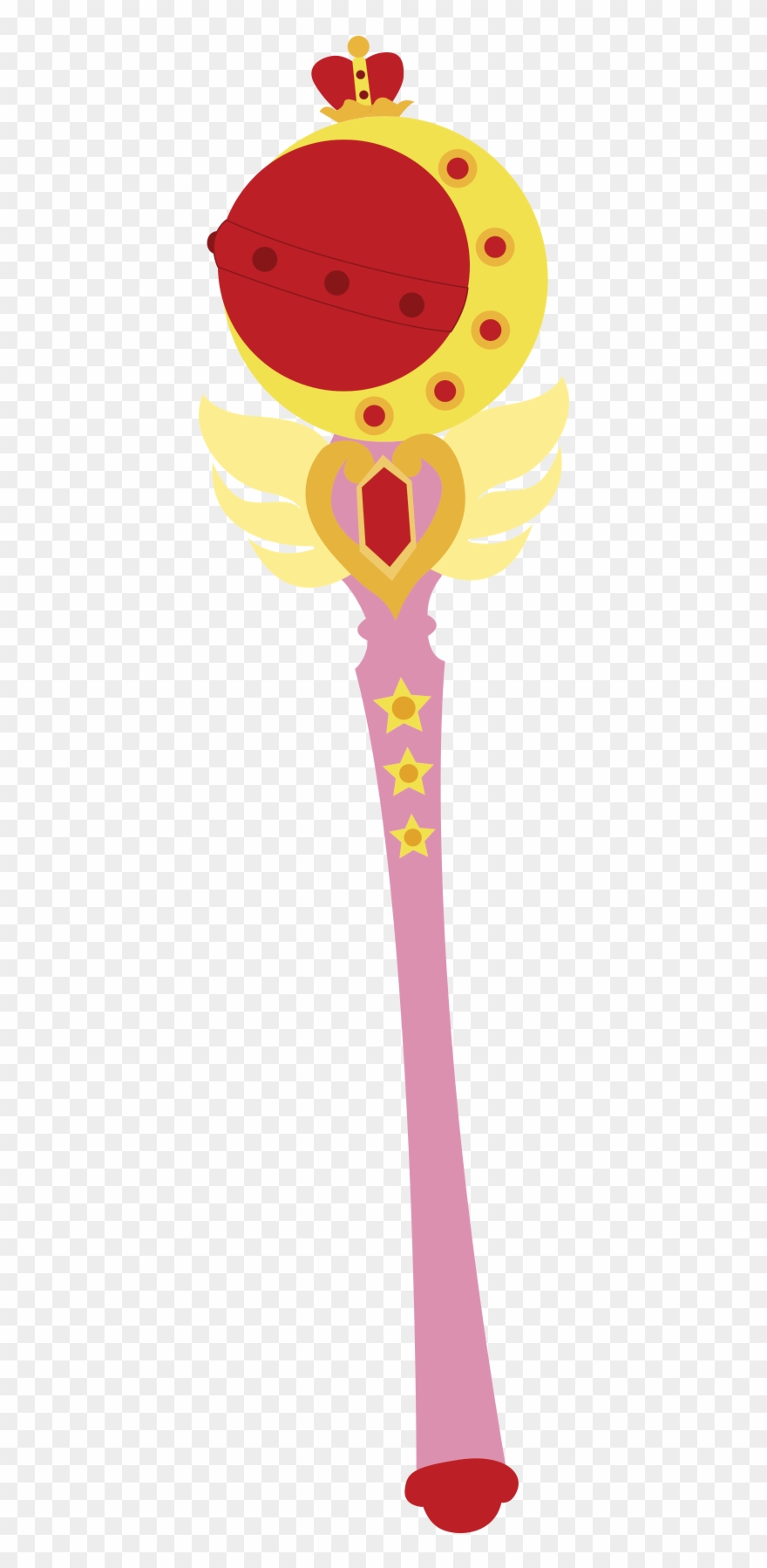 Sailor Moon © Naoko Takeuchi - Sailor Moon Wand Transparent Gif Clipart