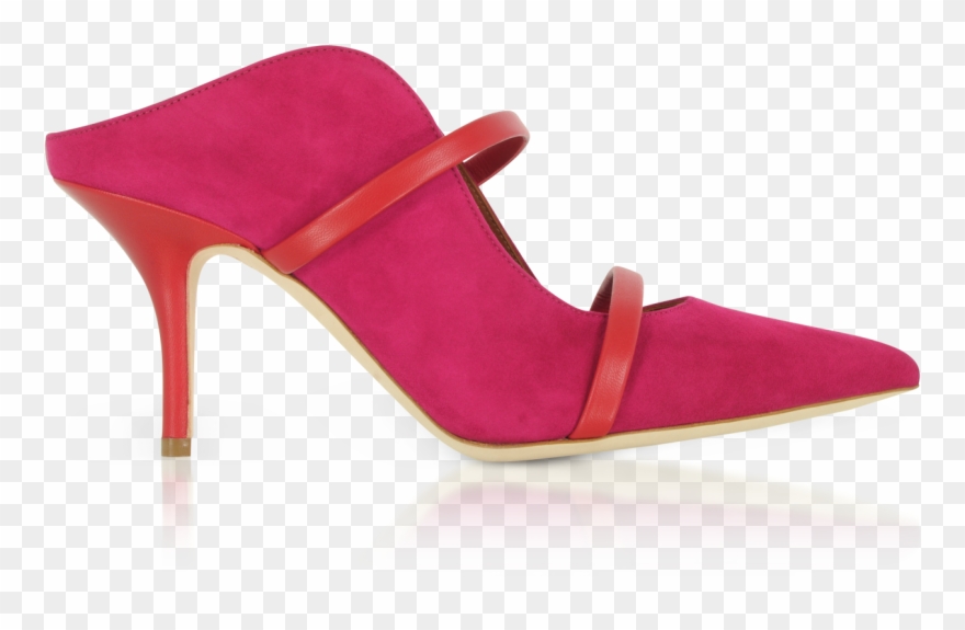 Malone Souliers Women's Maureen Red Suede And Cherry - Malone Souliers Clipart