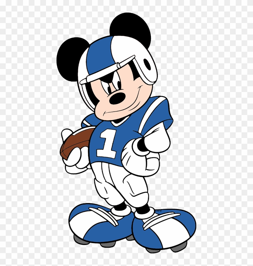 Mickey Standing With Football - Texas Am Aggies Micky Mouse | Micky Mouse | Micky Mouse Clipart