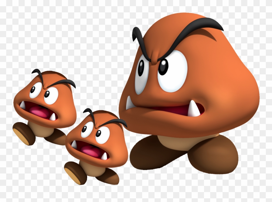 Bowser May Have Made A Habit Of Kidnapping The Princess - Grand Goomba Clipart