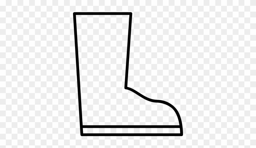 Boot Rubber Stamp - Rubber Stamping Clipart