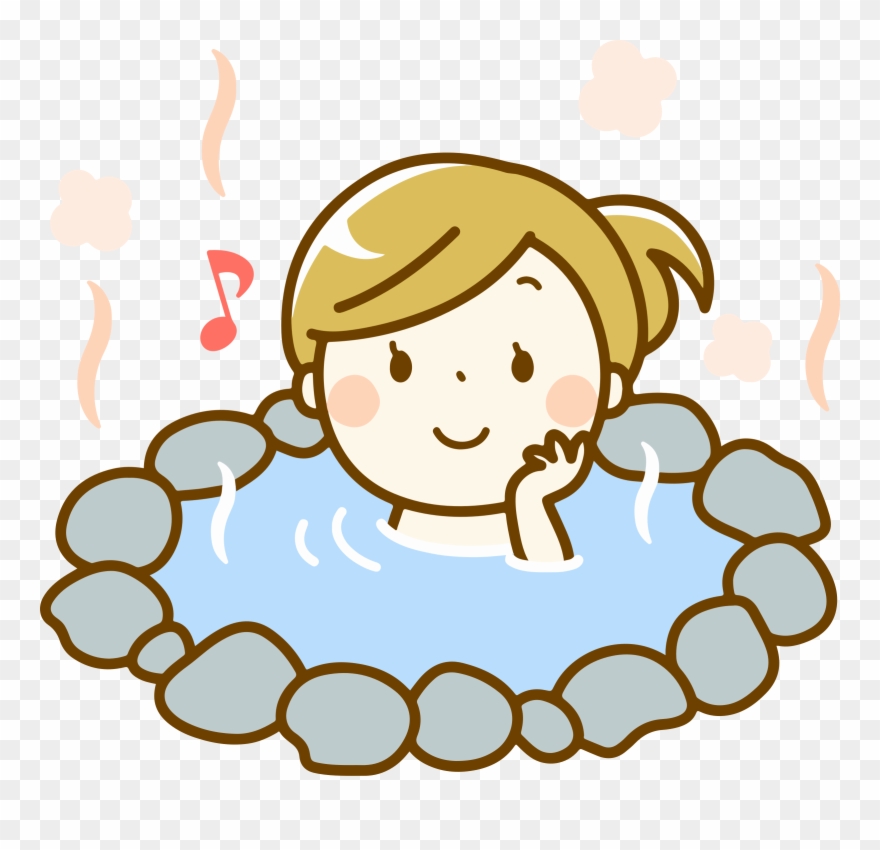 Onsen - Clipart Hot Spring Png Transparent Png