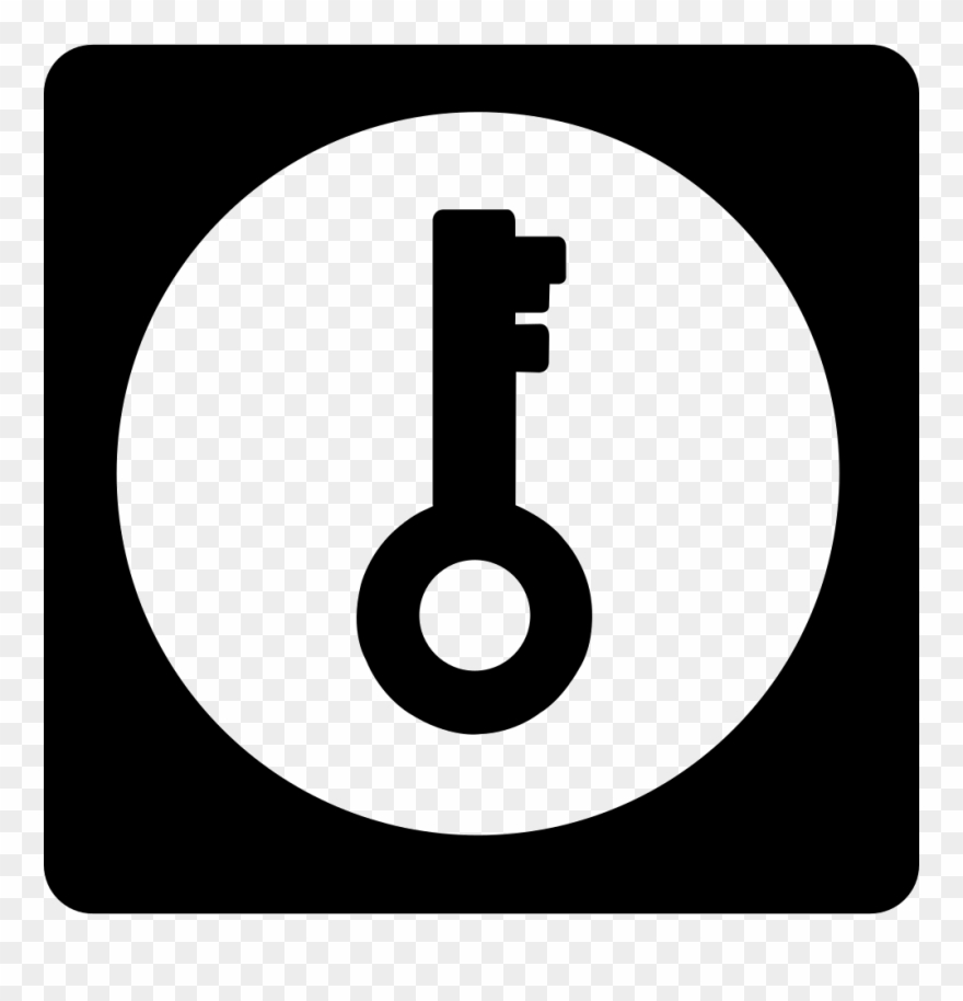 Block, Lock, Password Icon - Circle Clipart