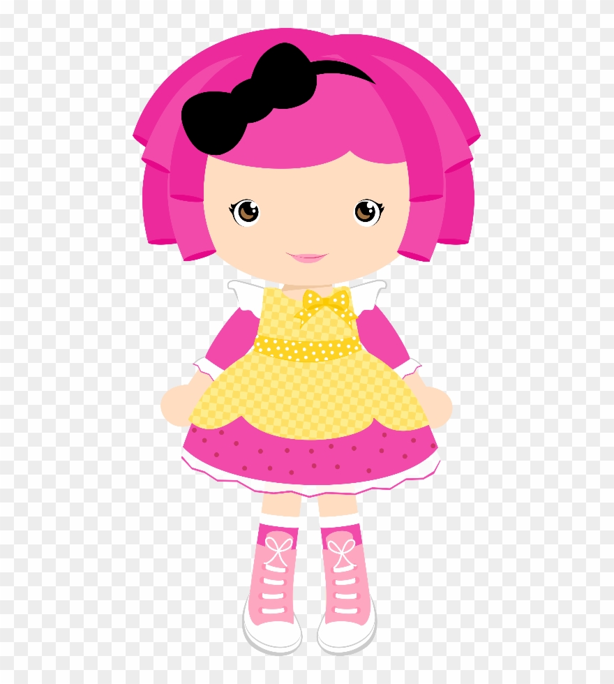 Say Hello - Doll Clipart