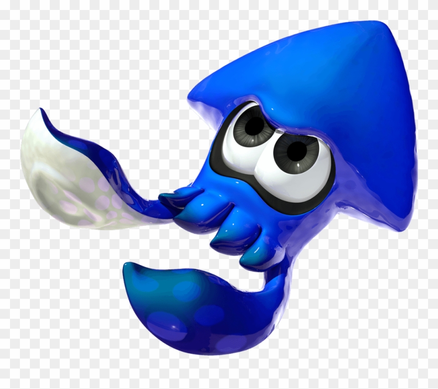 Drawn Squid Splatoon Inkling Squid - Splatoon Squid Clipart