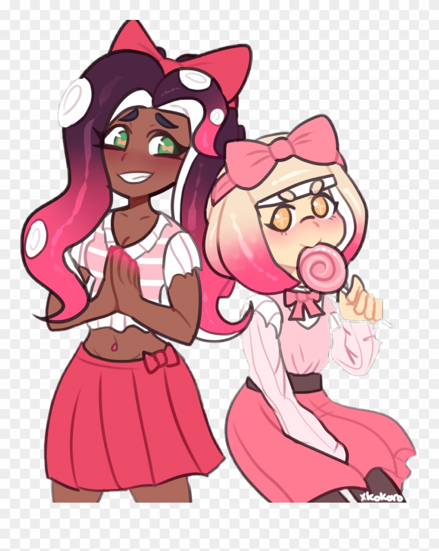 Splatoon2 Pearl Marina Pink Sugar Candy Kawaii - Splatoon 2 Marina Pink Clipart