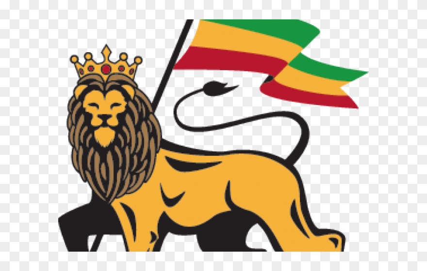 Reggae Clipart Lion - Portable Network Graphics - Png Download