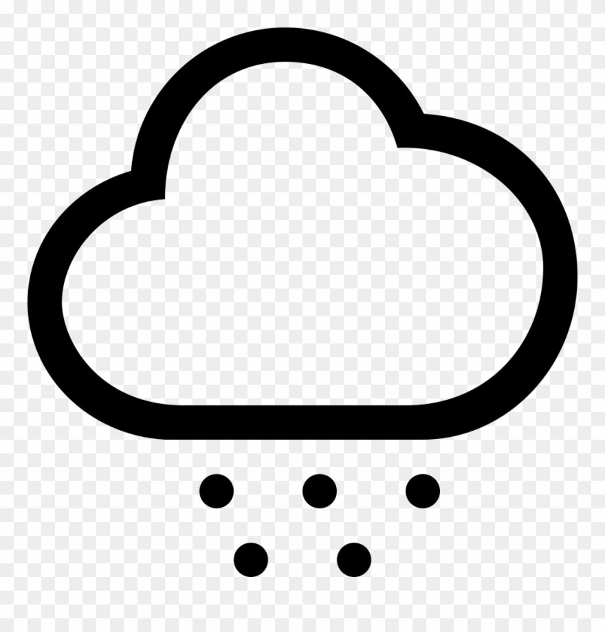 Icons Hail Meteorology Art Transprent Png Free - Hagel Symbool Clipart