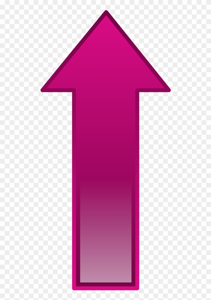 Pink Arrow - Arrow Pointing Up Gif Clipart