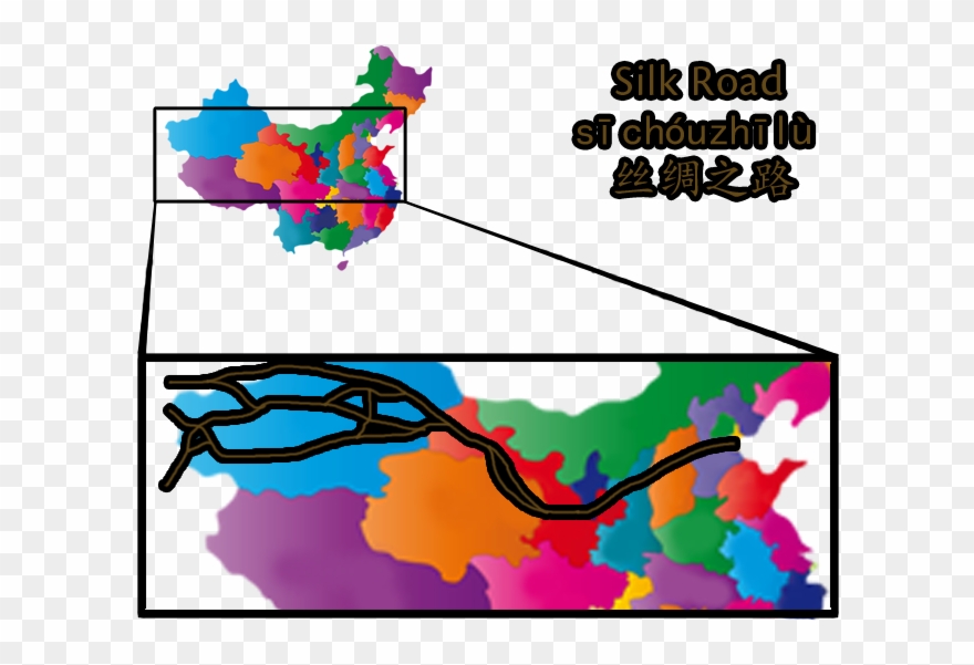 The Silk Road Was The First "coming Out Party" For - Graphic Design Clipart