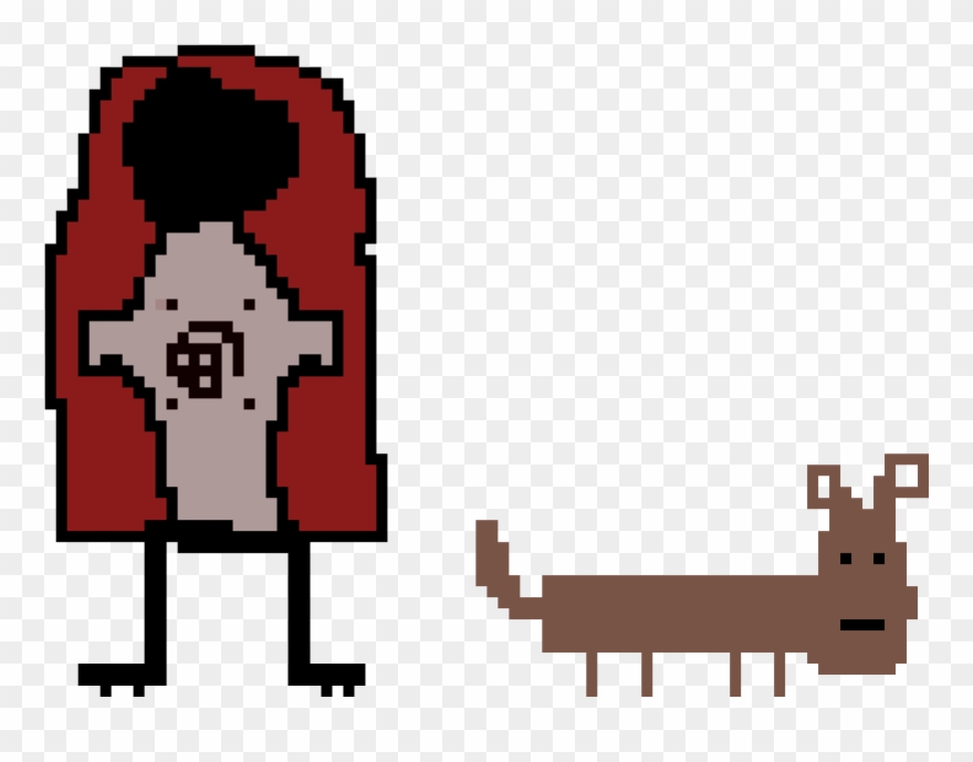 Karvunak In Hiding And His Dogo Clipart